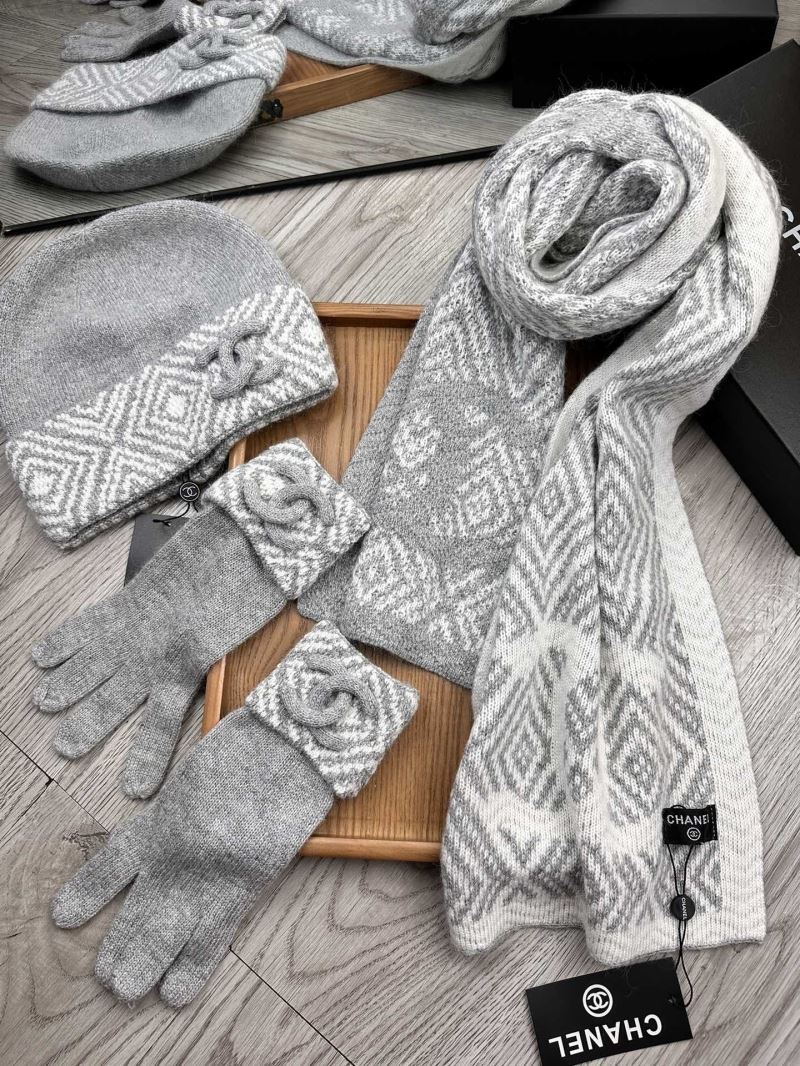 Chanel Caps Scarfs